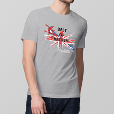 Official RAF Red Arrows Union Jack Paint Adult T-shirt Official RAF Red Arrows Union Jack Paint Adult T-shirt
