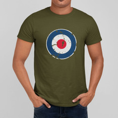 Royal Air Force Roundel Adult T-Shirt Royal Air Force Roundel Adult T-Shirt