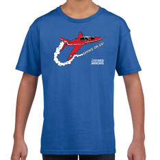 Official RAF Red Arrows Smoke On Go Kids T-Shirt Official RAF Red Arrows Smoke On Go Kids T-Shirt