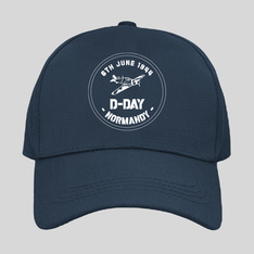 D-Day Spitfire Print Navy Cap D-Day Spitfire Print Navy Cap