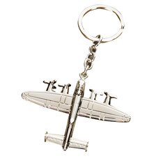 Silver plated Lancaster Keyring Silver plated Lancaster Keyring