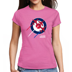 Red Arrows Roundel Ladies Fitted T-Shirt Red Arrows Roundel Ladies Fitted T-Shirt
