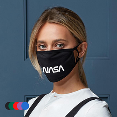 NASA Worm Logo Face Mask NASA Worm Logo Face Mask