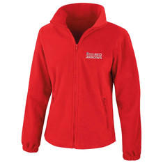 Embroidered Red Arrows Ladies Fleece Embroidered Red Arrows Ladies Fleece