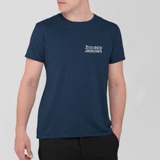 Embroidered Red Arrows Mens T-Shirt Embroidered Red Arrows Mens T-Shirt
