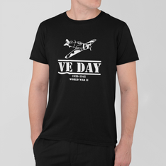 VE Day Hurricane Black T-Shirt VE Day Hurricane Black T-Shirt