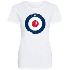 RAF Roundel Ladies Slub T-shirt RAF Roundel Ladies Slub T-shirt