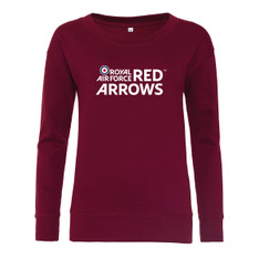 Red Arrows Ladies Sweatshirt Red Arrows Ladies Sweatshirt