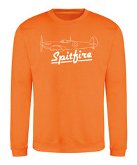 Supermarine Spitfire Sweatshirt (Orange) Supermarine Spitfire Sweatshirt (Orange)