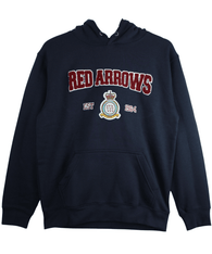 Red Arrows Harvard Applique Embroidery Hoodie- Navy