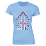 Red Arrows Formation Ladies Fitted T-Shirt