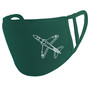 Hawk Plane Adult Cotton Face Mask