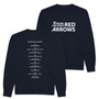 Red Arrows Logo 57th Season Air Show Navy Sweatshirt