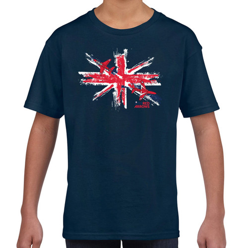 Official Red Arrows Union Jack Kids T-Shirt