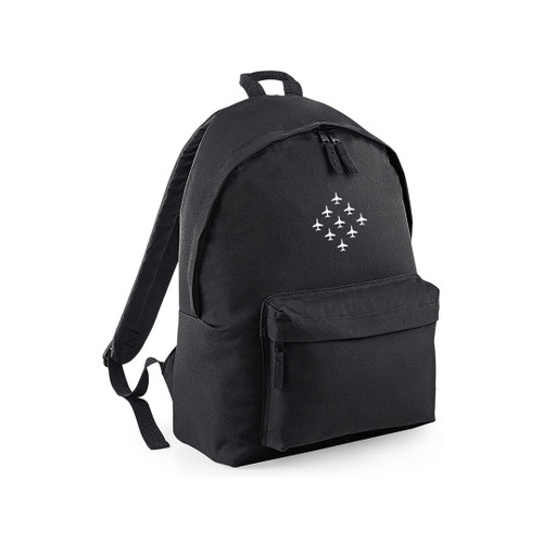 Red Arrows Backpack Official Red Arrows Diamond 9 Black Backpack - Air Force Gift Shop