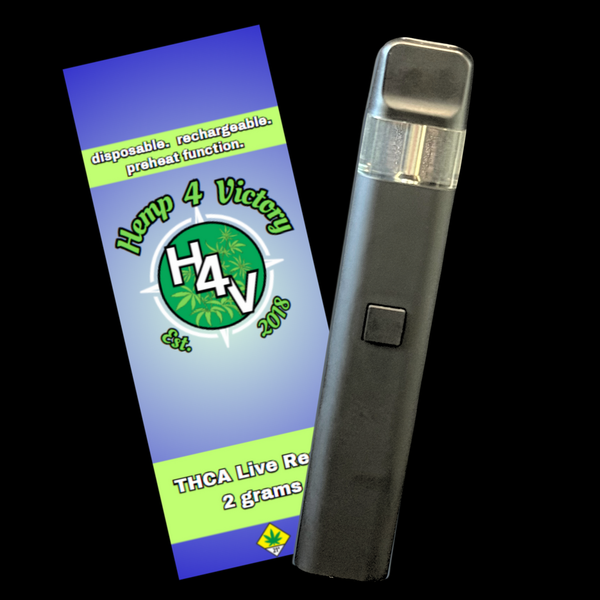 H4V LIVE RESIN VAPE 2G - WHITE WIDOW (HYBRID)