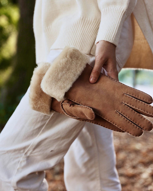 Apollo Bay Gloves Chestnut (Dark)