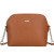 OLA Vegan Leather Zip Top Bag Tan
