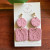 Loving Wildflower Earrings Pink