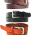 Full Grain Cow Hide Leather Belt Black