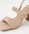 Miet Dark Nude Leather Heels