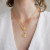 EMMANUELLE COIN NECKLACE - SILVER