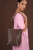 Lara Knot Bucket Bag (Choc)