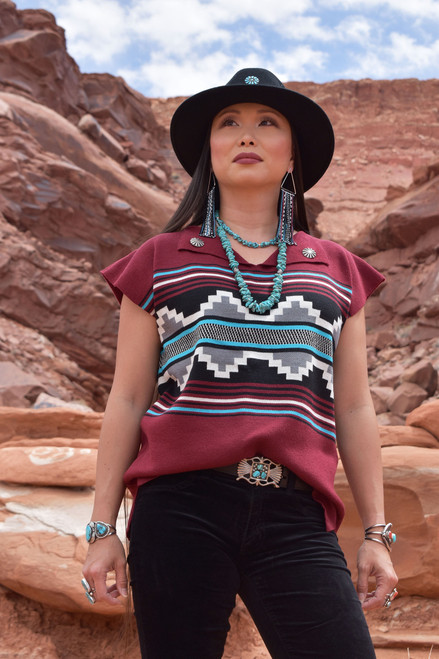 Mountain Warrior Spirit Rug Dress Shirt