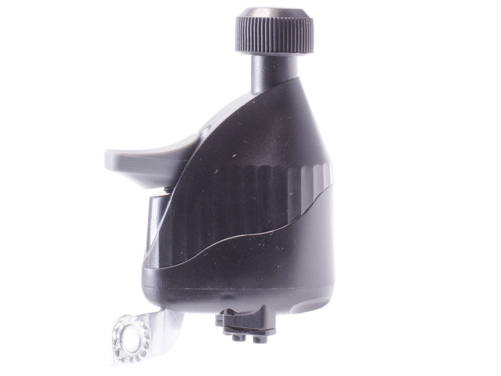 Simson Dynamo links met rubber loopwiel 2x2 polig, zwart