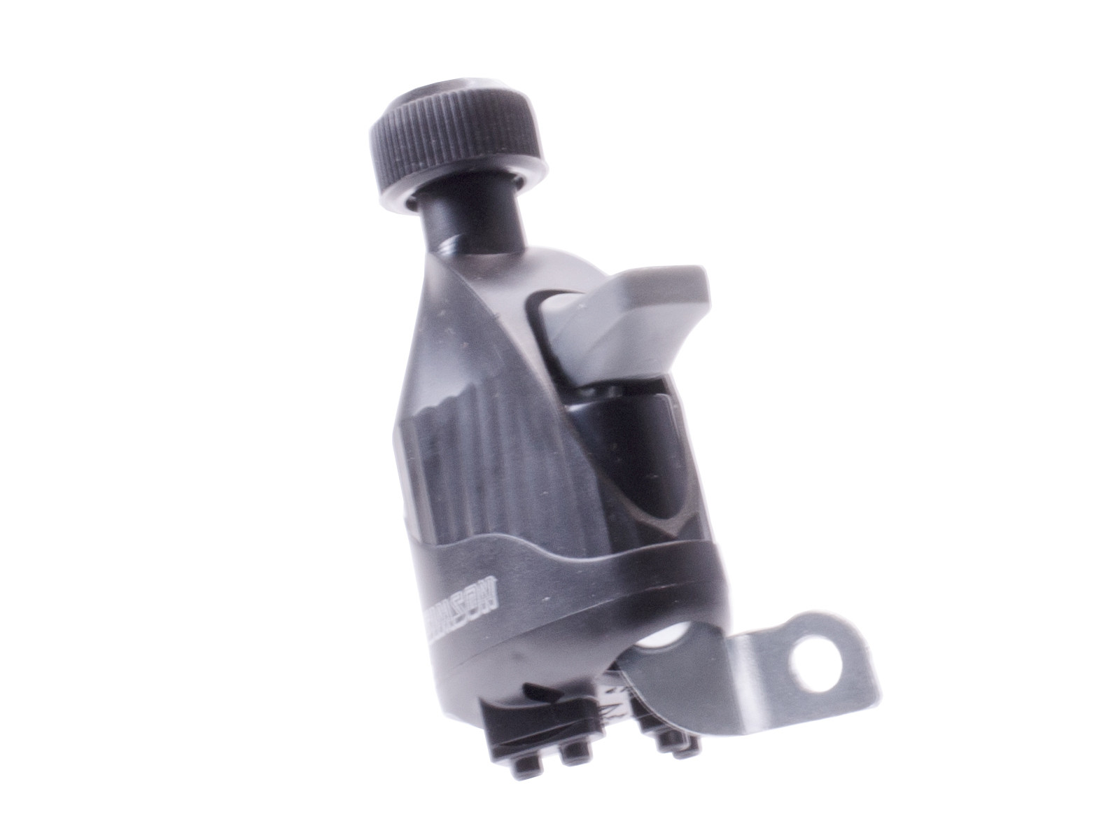 Simson Dynamo links met rubber loopwiel 2x2 polig, zwart