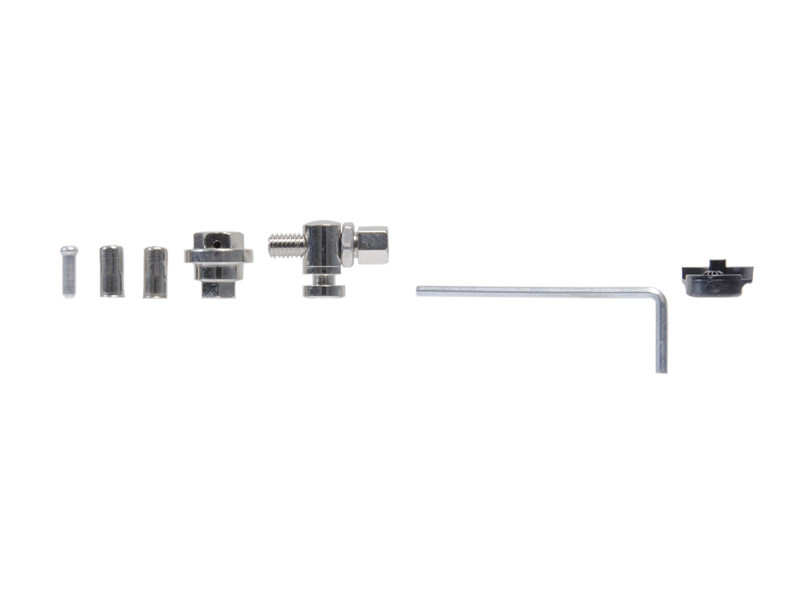 Simson Remkabelset RVS Shimano Rollerbrake zwart