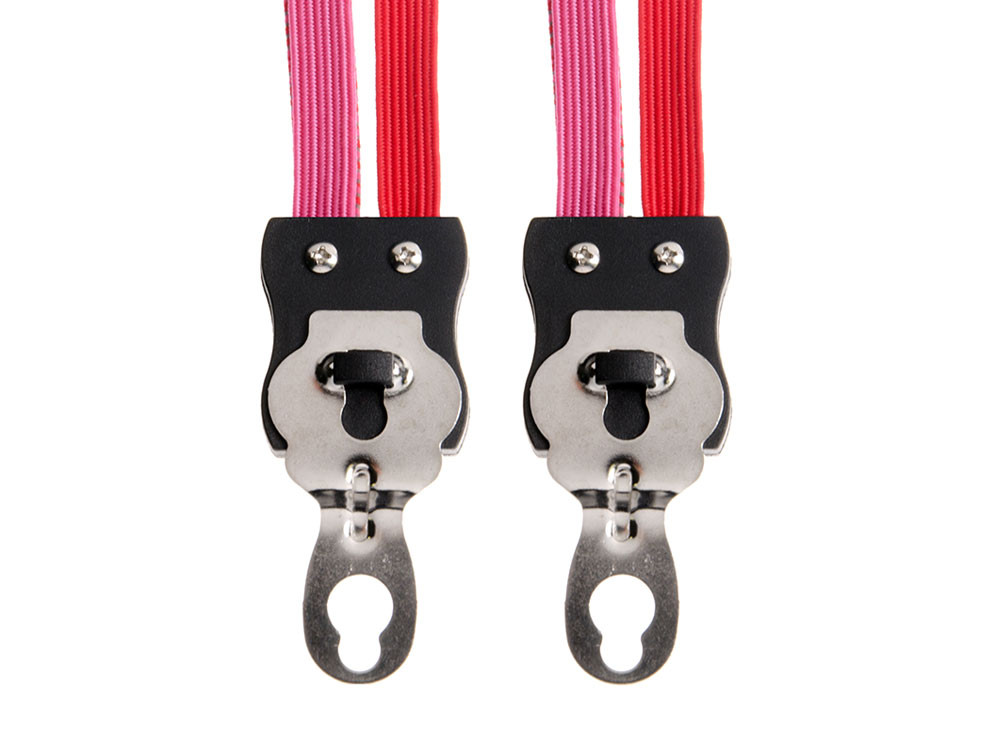 Simson Snelbinder Kort roze-rood  