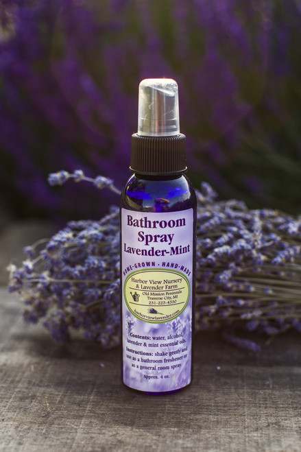 Lavender-Mint Bathroom Spray, 4 ounces