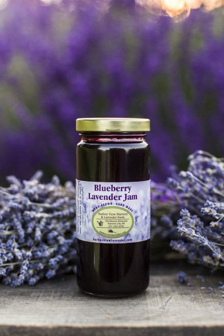 Blueberry Lavender Jam, 10 ounces 