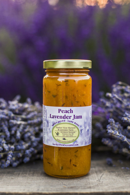 Peach Lavender jam, 10 ounces