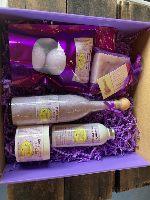 Lavender Bath in A Box
