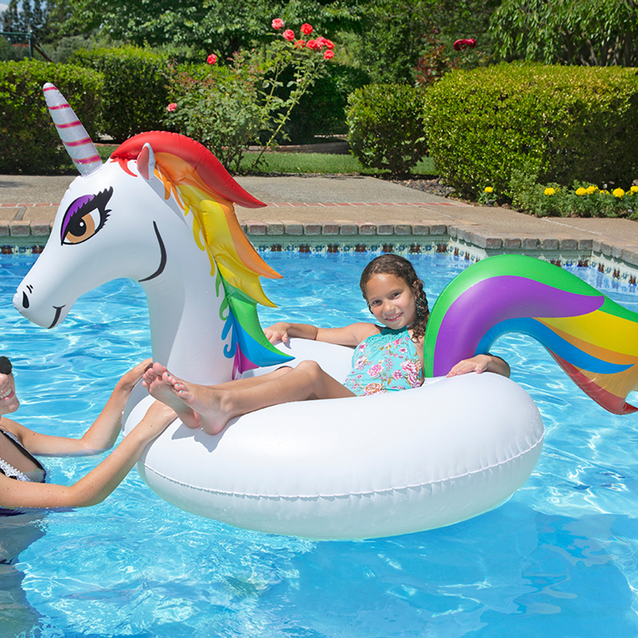 U.S. Pool Supply Floating Unicorn Thermometer - Easy to Read