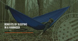 The Benefits of Sleeping in a Hammock