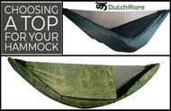 Choosing A Top For Your Hammock