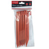 Redwood Plastic Pegs x 6 pack