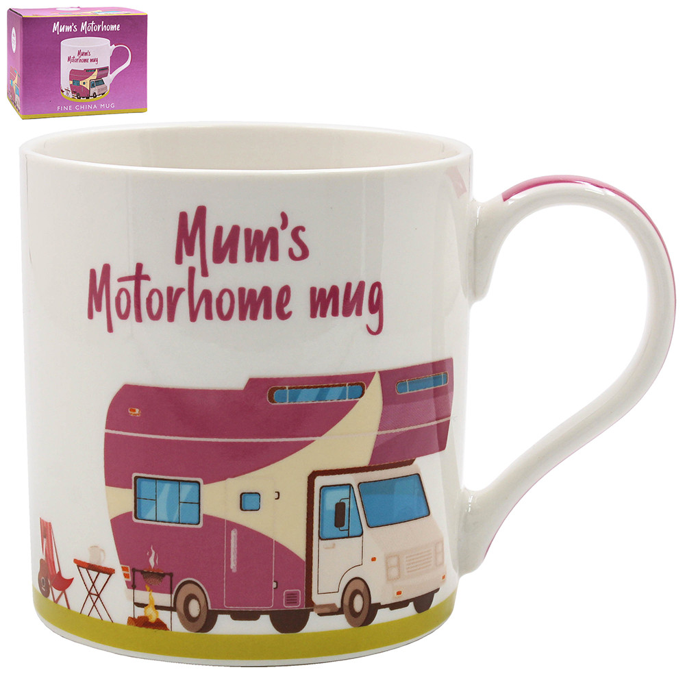 Mum's Motorhome Mug - Fine China
