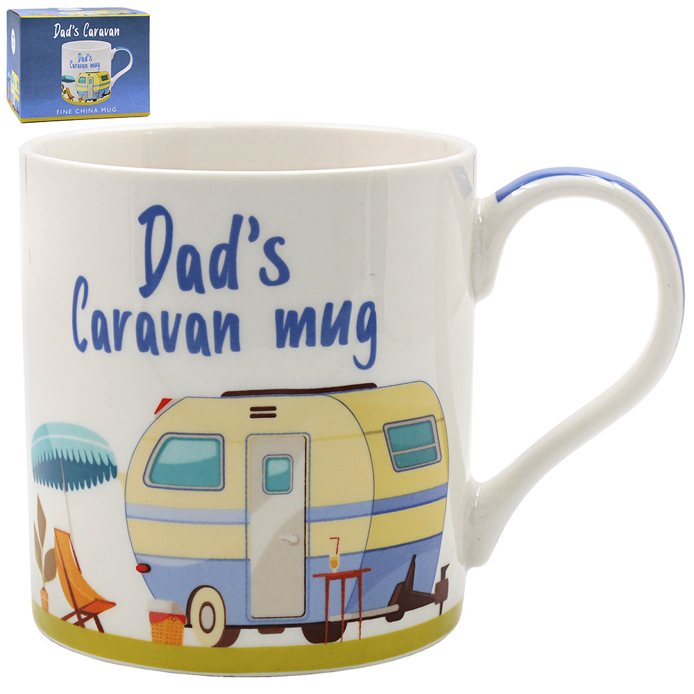 Dad's Caravan Mug - Fine China