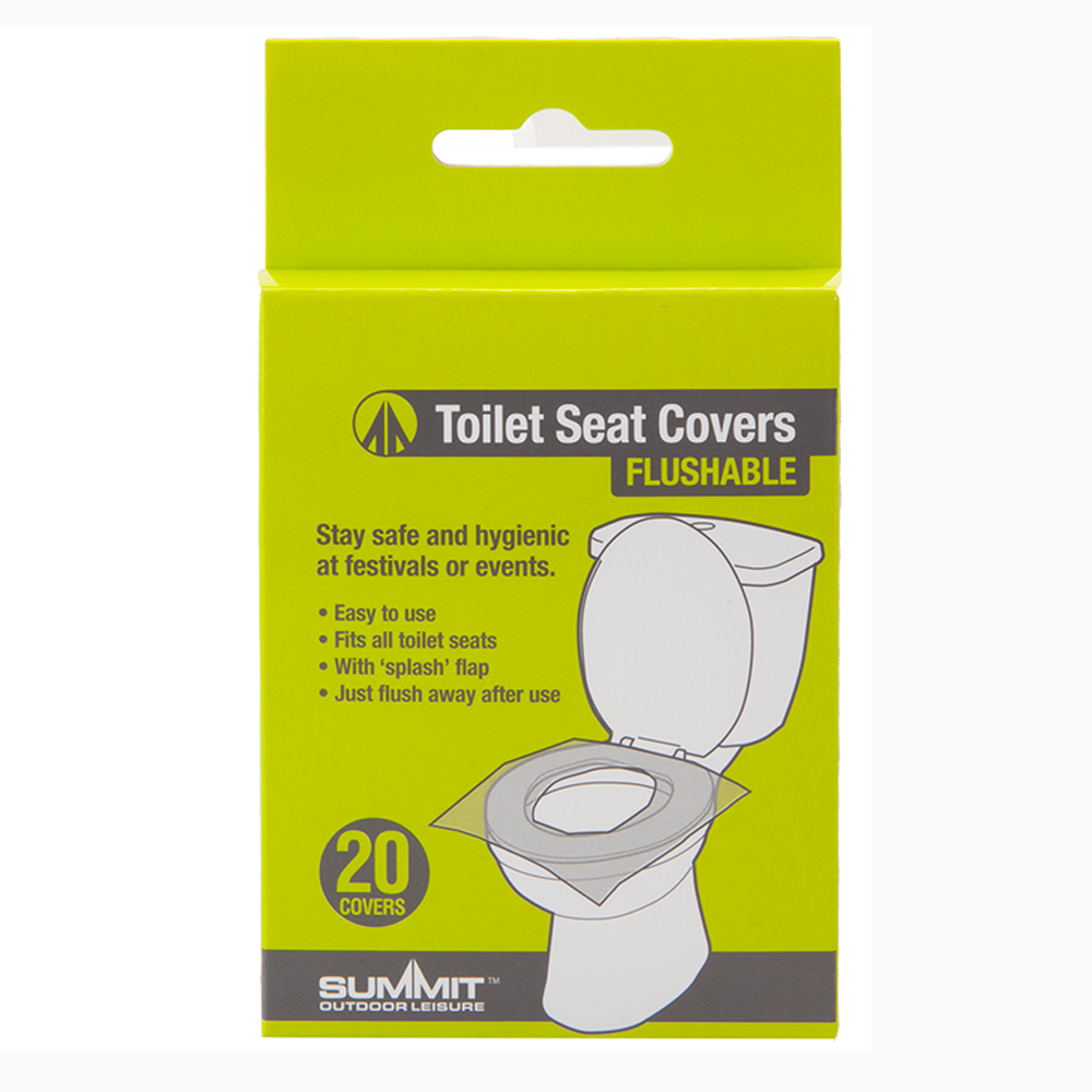 Summit Toilet Seat Covers - Pack of 20