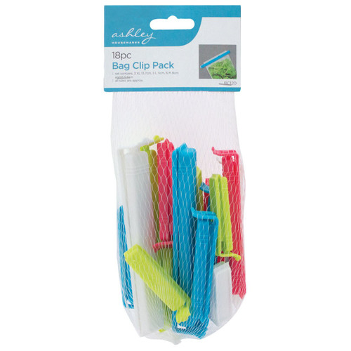 18pc Bag Clip Pack