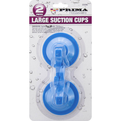 Prima Large Suction Cups 2pc - Campsite Wholesale