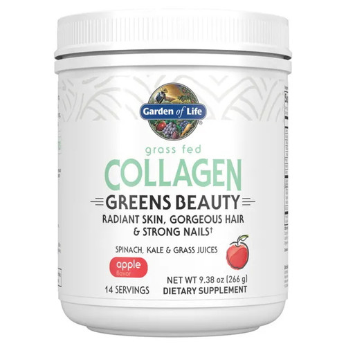 Garden of Life Collagen Greens Beauty (Apple) - 266g (Best Before 04/24)