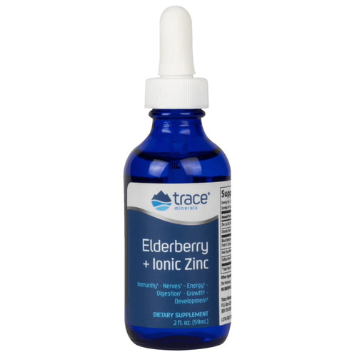 Trace Mineral Ionic Zinc + Elderberry - 59ml