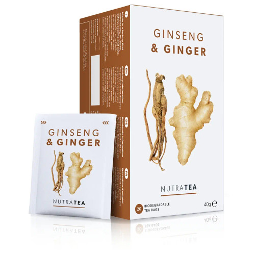 Nutra Tea Ginseng & Ginger Tea - 20 tea bags