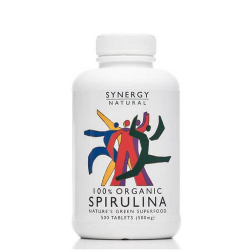 Synergy Natural Organic Spirulina - 500 tablets