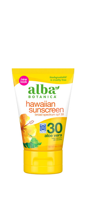Alba Soothing Hawaiian SPF30 with Aloe Vera Sunscreen - 113g